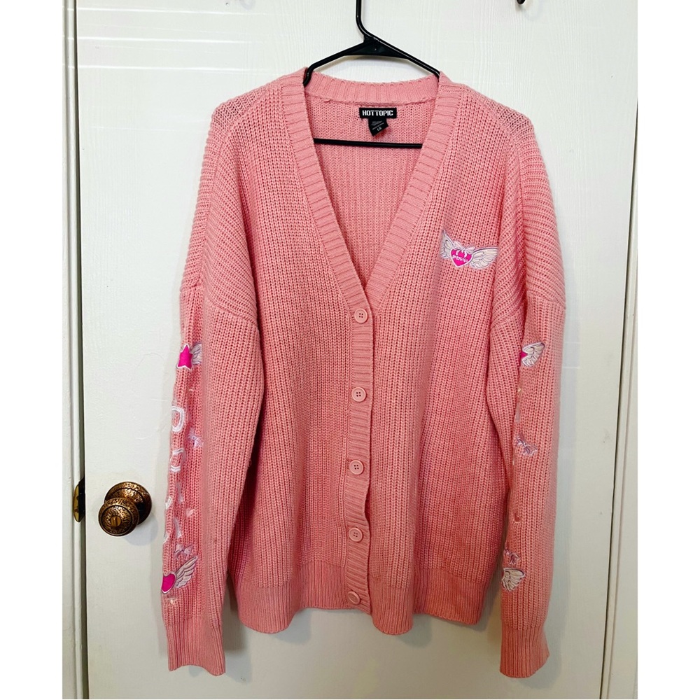 Kawaii Magical Girl Pink Cardigan